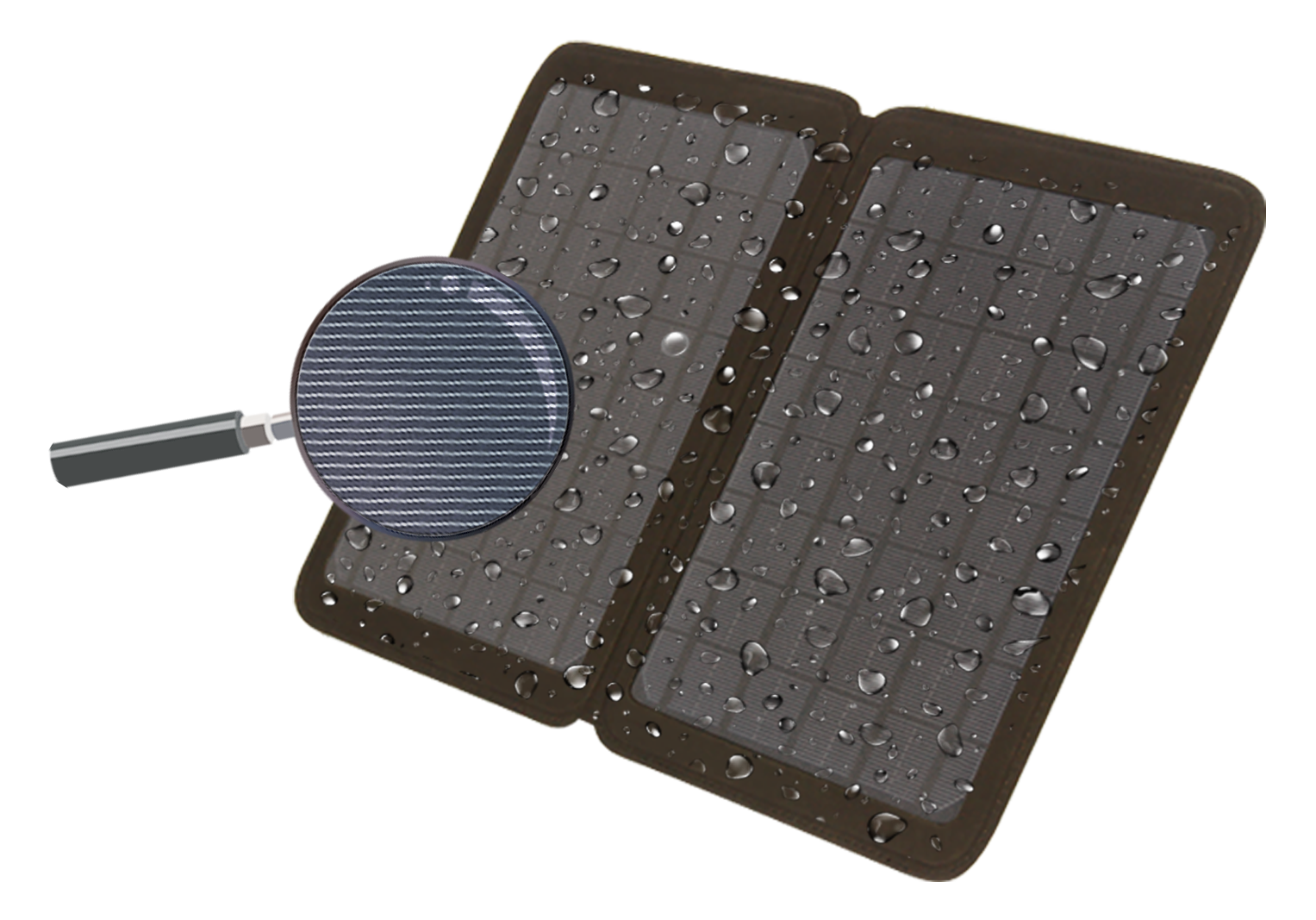 Leather Solar Mobile Phone Charger - Image 2