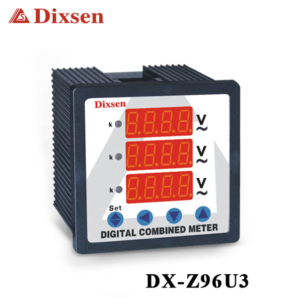 LED 3 Phase Digital Display Voltage Panel Meter - Image 3