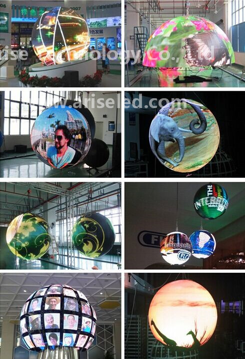 LED ball/Led Screen Ball/LED spheres/Sphere LED displays:P4 P5 P6 P7.62 P8 P10 P14.65 P16 P20 - Image 2