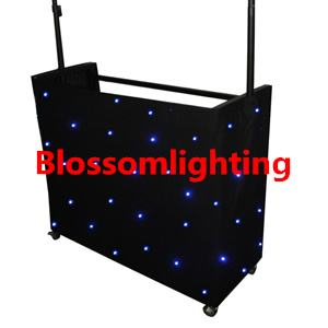 RGB LED DJ Booth Skirt Curtain