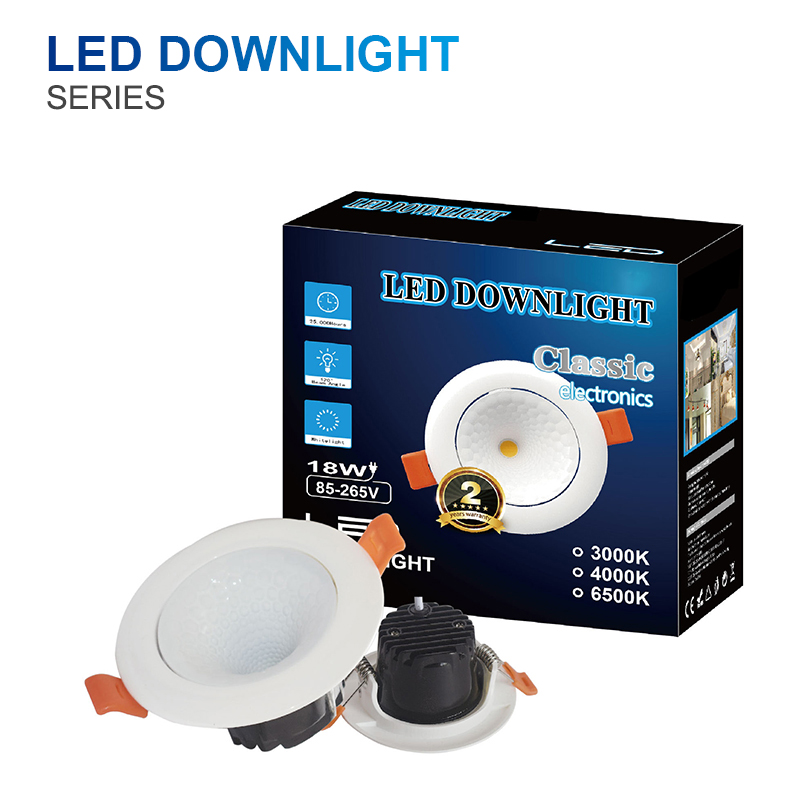Color-Selectable LED Downlight