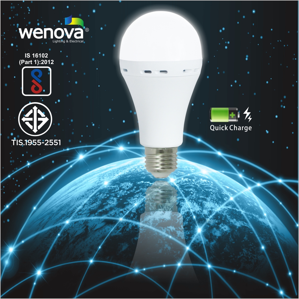Emergency Rechargeable LED Bulb