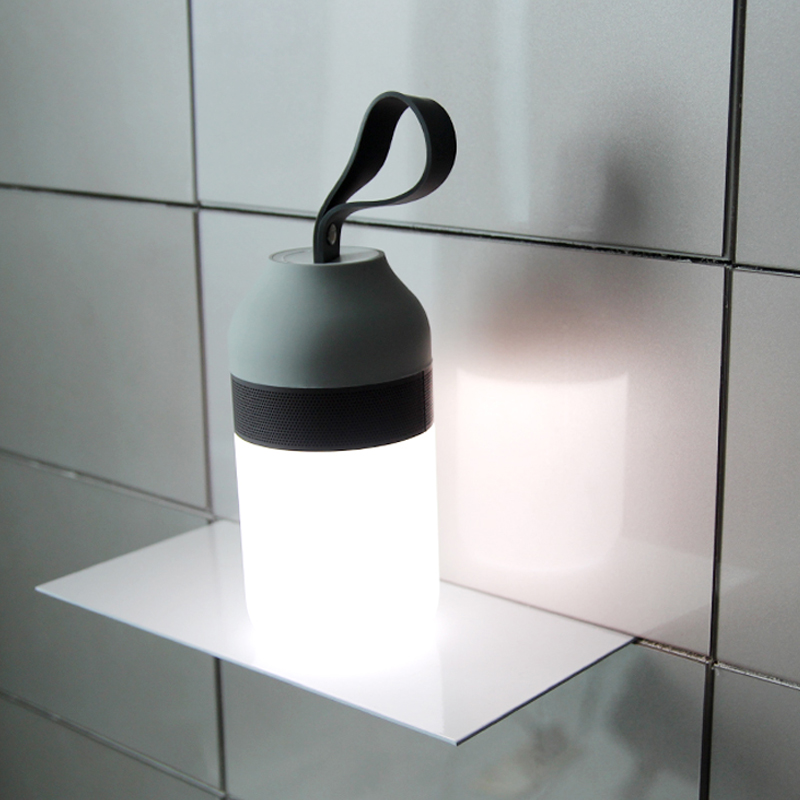 Portable LED Glow Light with Integrated Speaker