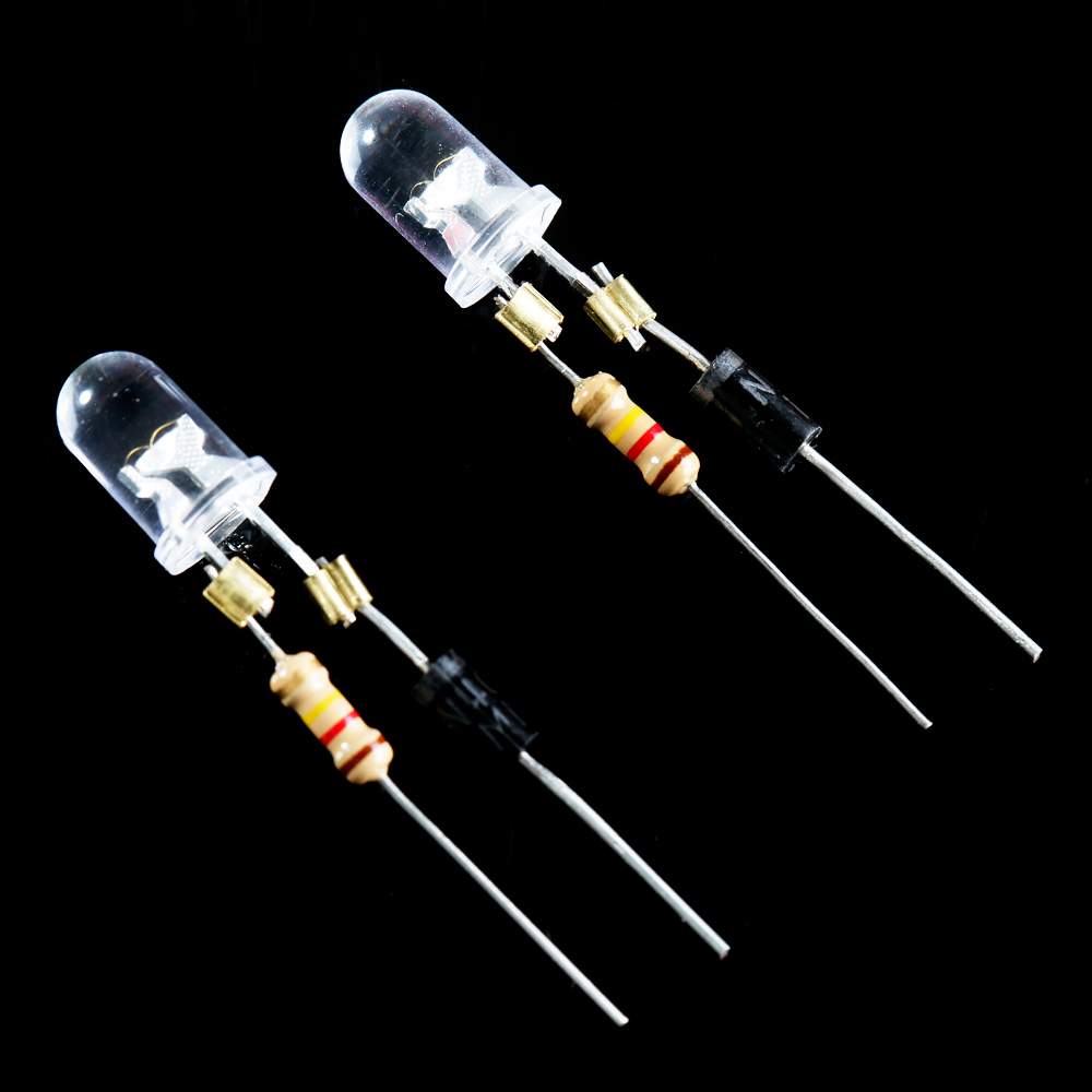 LED lamp with resistor and diode - Image 3