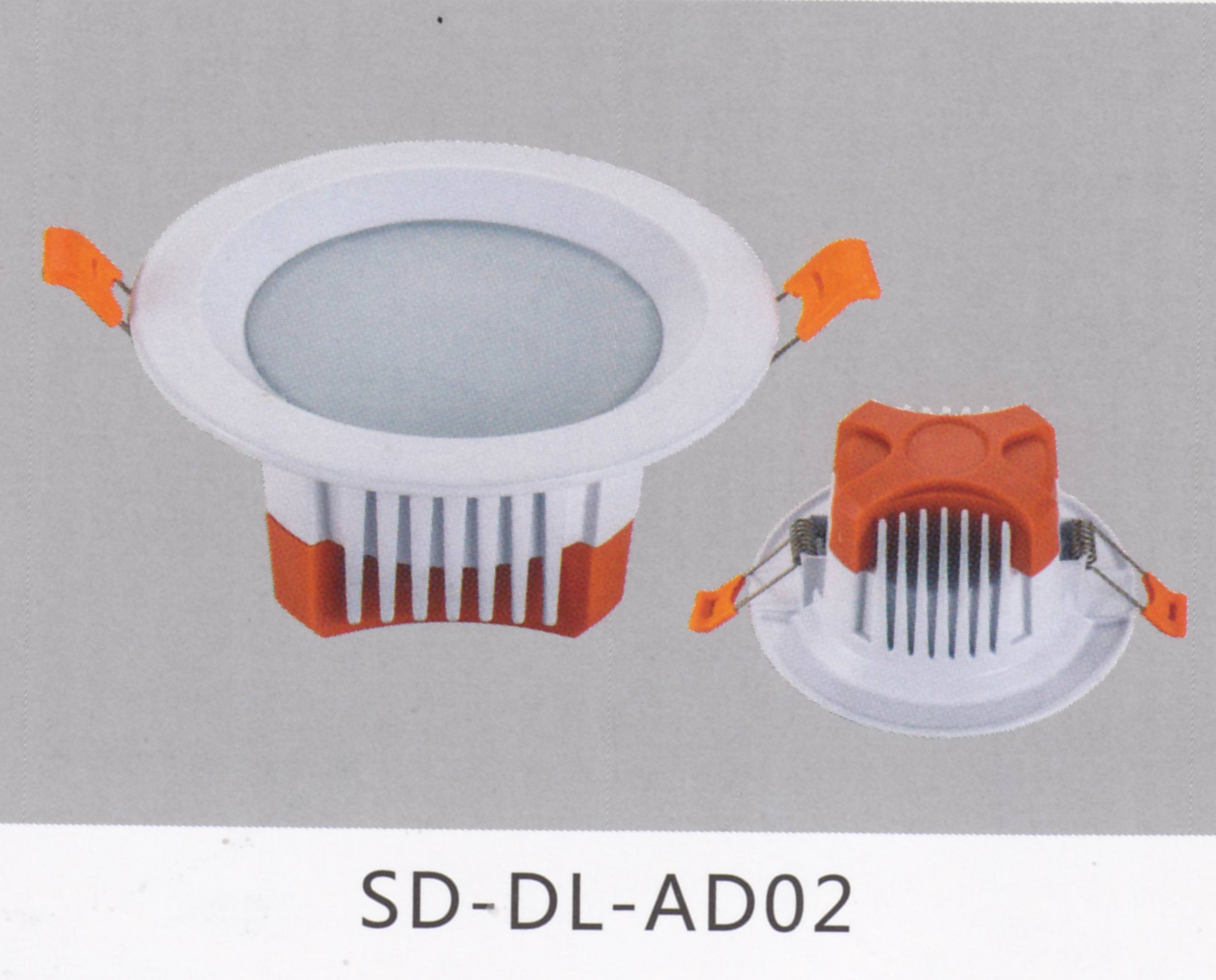 Recessed LED Downlight with Spring Clips