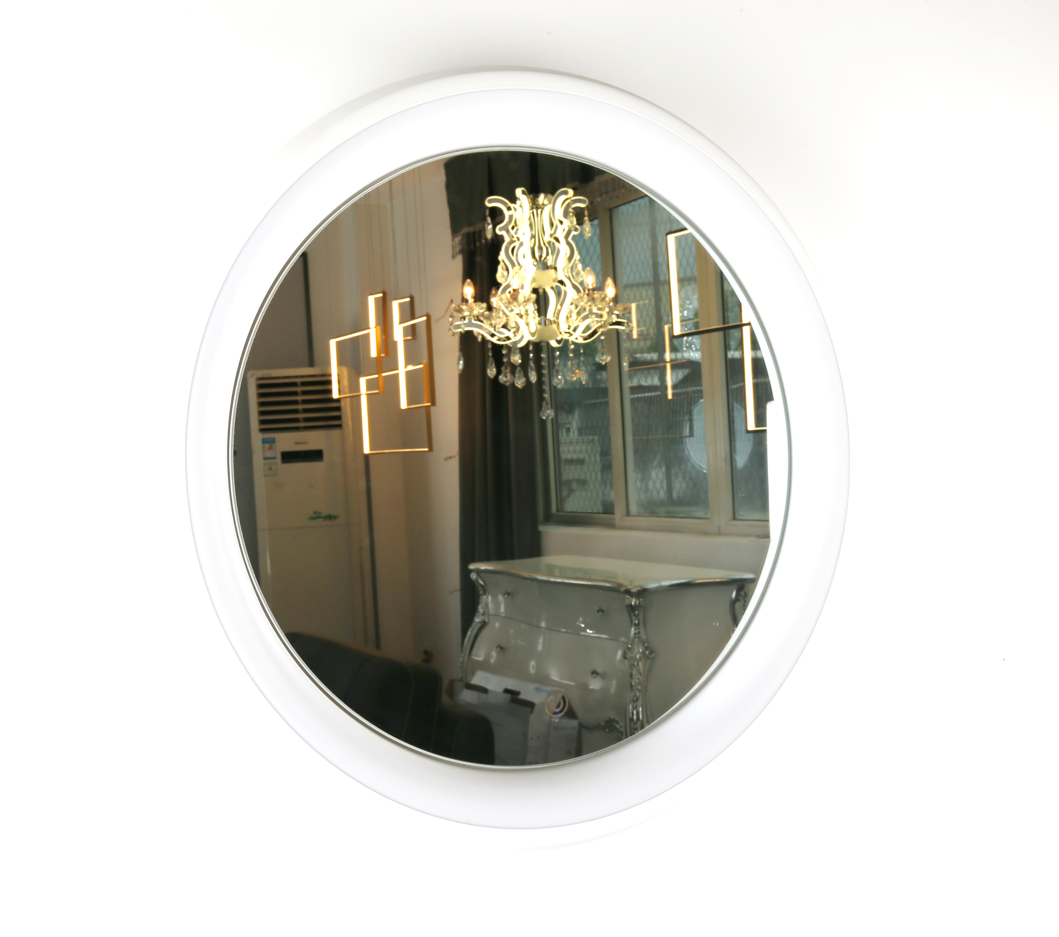 Circular LED Illuminated Mirror