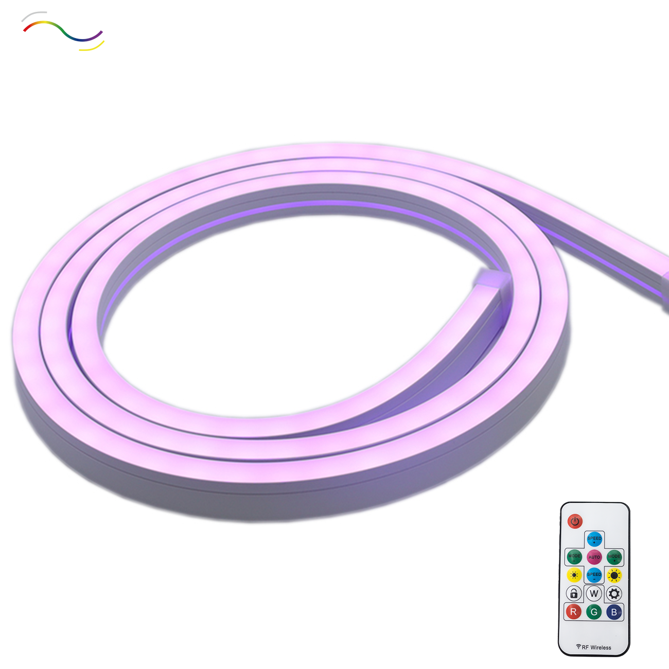 Remote control for LED neon strip light