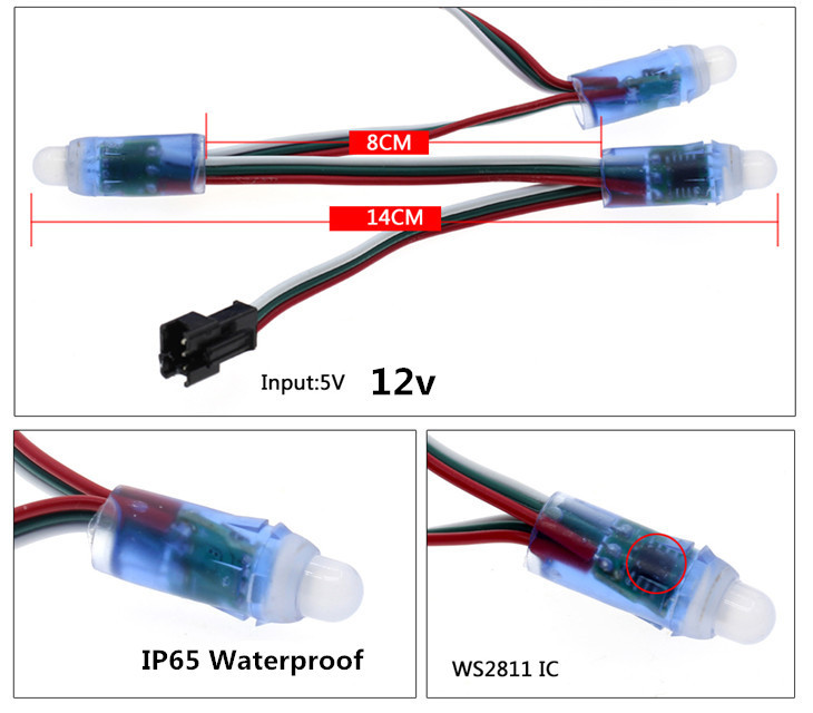 Individually Addressable RGB LED Pixel