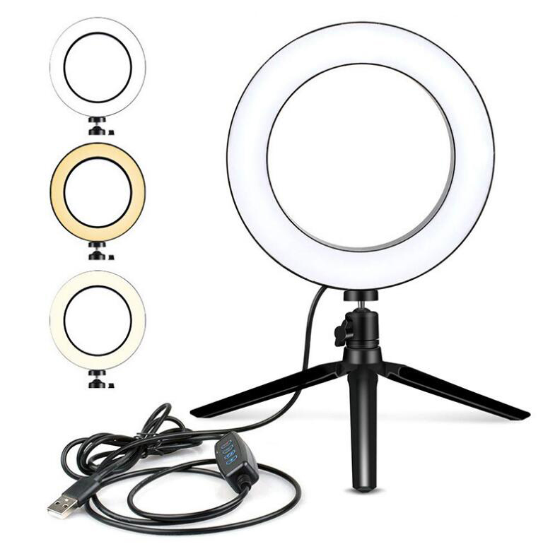 LED Photography Ring Light with Tripod Stand