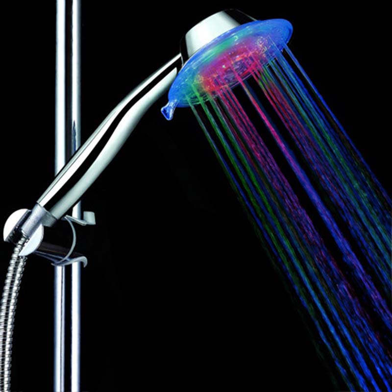 LED Water Temperature Shower Head