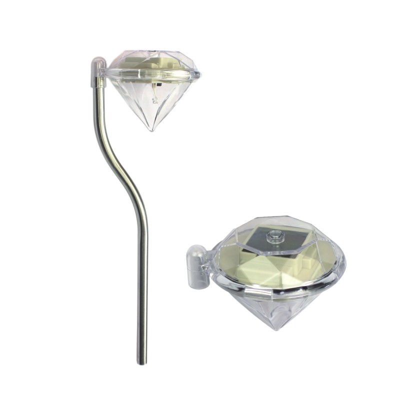 Diamond Solar Garden Light