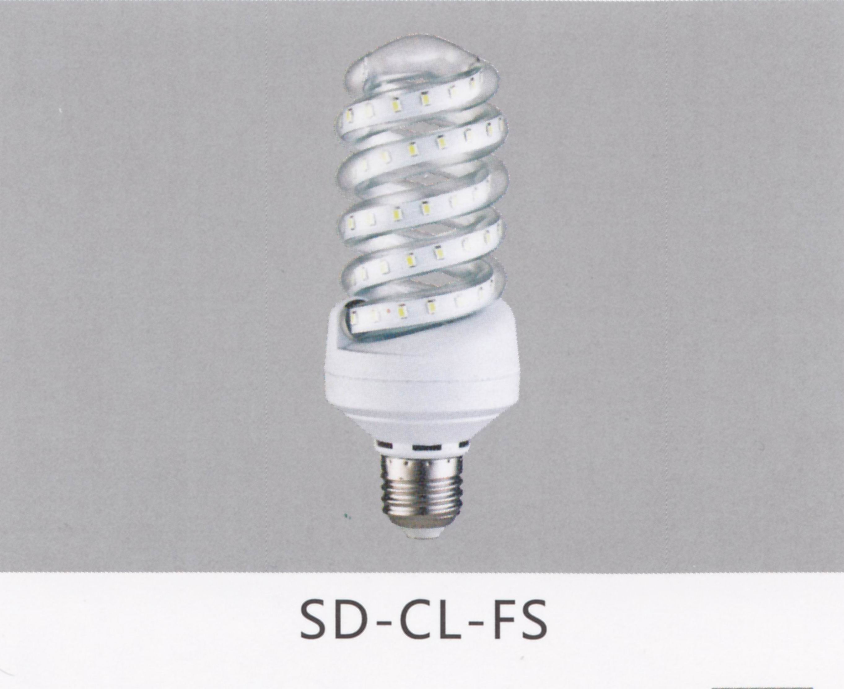 LED Filament Spiral Lamp