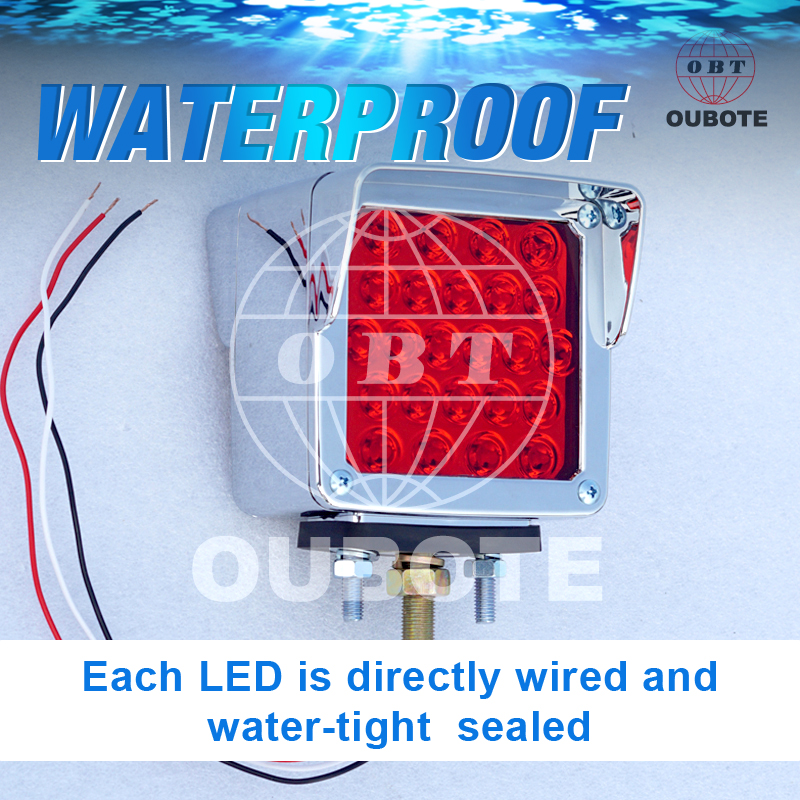 Square LED Heavy-Duty Truck Light
