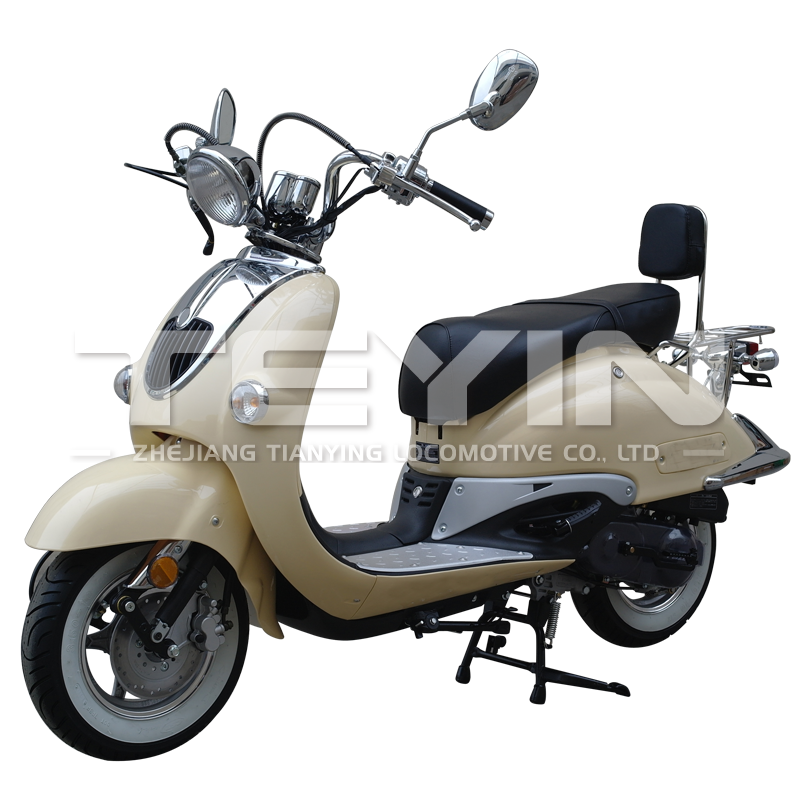 125cc Retro Style Gas Scooter