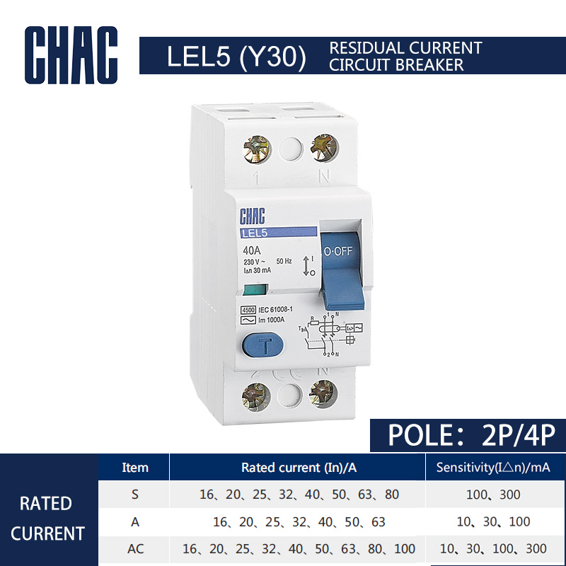 Residual Current Circuit Breaker 1kA