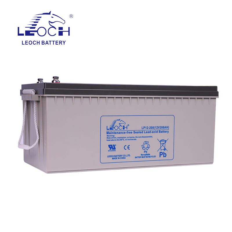 Leoch AGM VRLA battery LP12-200 - Image 2