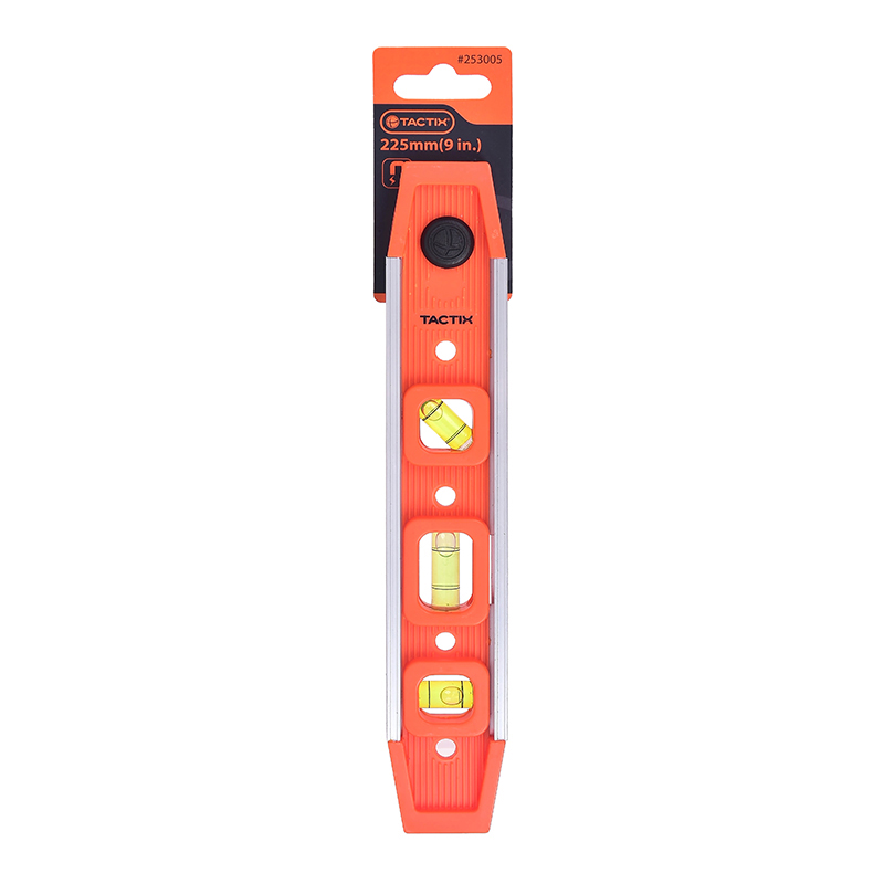 9-Inch Torpedo Level with 3 Vials