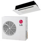 Central Air Conditioning System with Ceiling-Mounted Indoor Unit