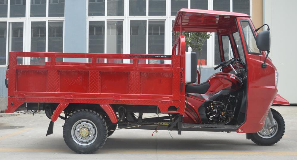 Lifan 250CC Heavy Loading Bajaj Tuk Tuk Half Cabin Three Wheel Motorcycle Tricycle - Image 3