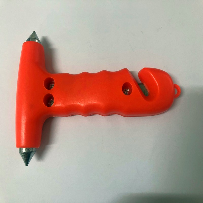 Emergency Escape Hammer with Seatbelt Cutter