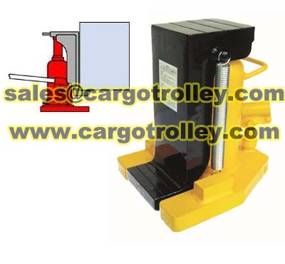 Hydraulic Toe Jack for Heavy Lifting