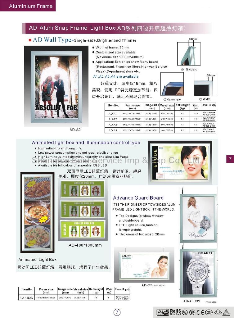 LED Snap Frame Light Box