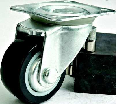 Light Duty Swivel Caster with Rubber Wheel