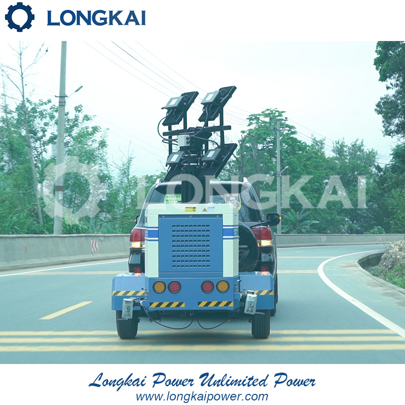 Mobile LED Lighting Tower