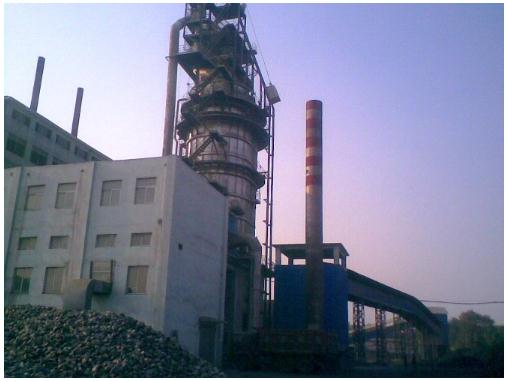 Double-Chamber Vertical Lime Kiln