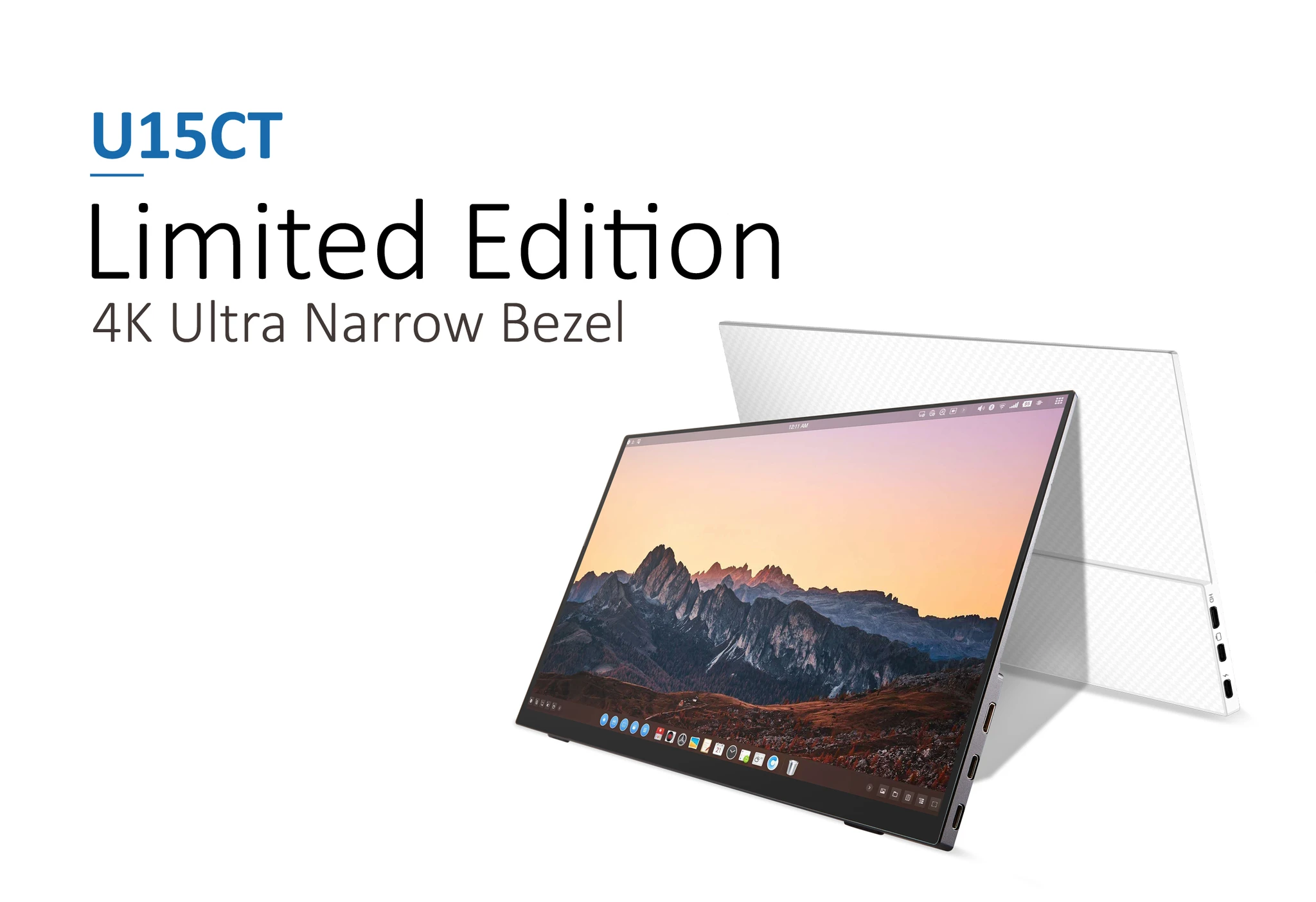 4K Ultra Narrow Bezel Portable Monitor