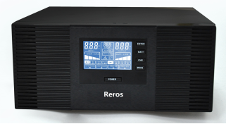 Close up of UPS control interface