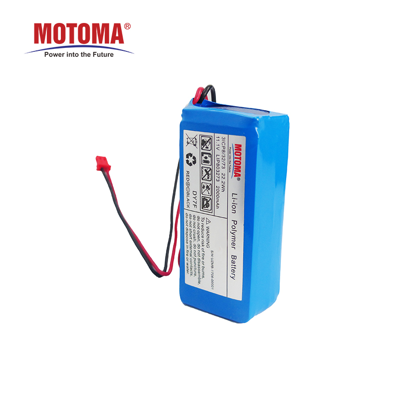 Lipo battery 3.7V 7.4V Lithium ion battery 3.7V-LIP803273-2000mAh with PCB for rechargeable breast pump - Image 2