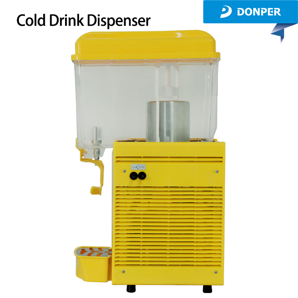 Commercial Beverage Dispenser with Cooling System