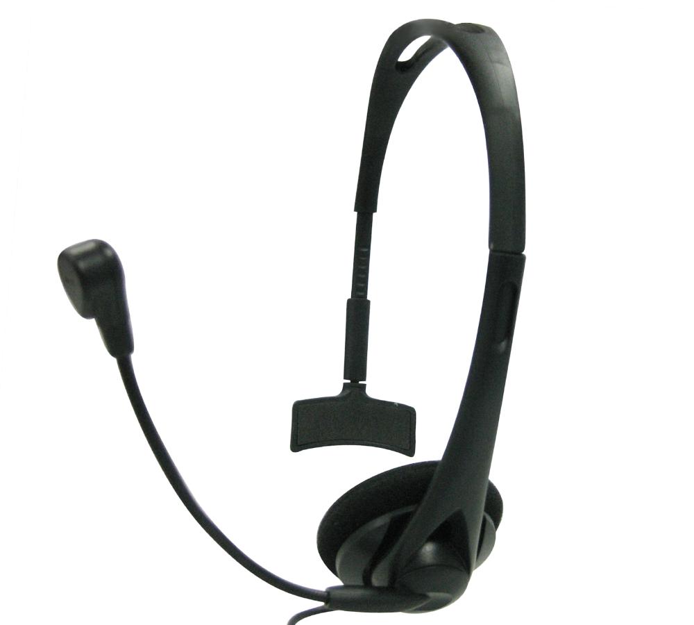 Lightweight Single-Ear Headset with Microphone