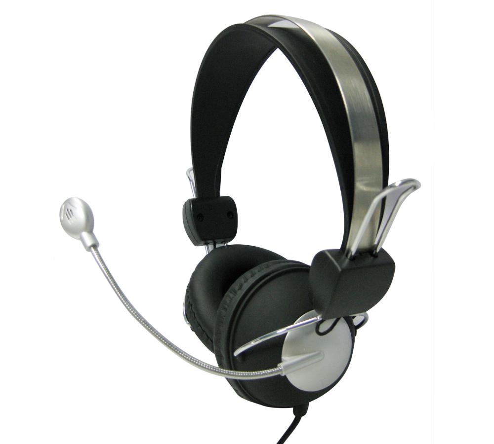Over-Ear Communication Headset with Flexible Microphone