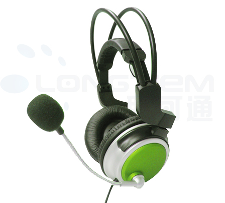 Circumaural Stereo Gaming Headset with Boom Mic
