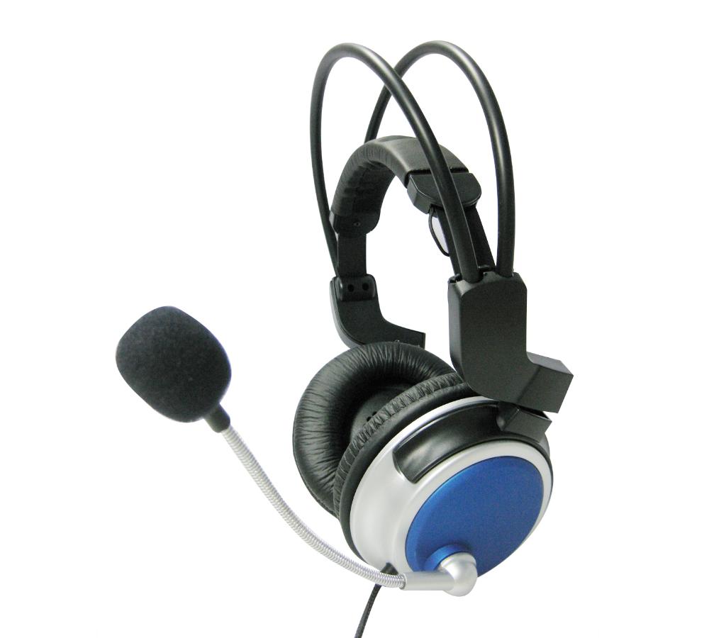 Circumaural Headset with Flexible Microphone