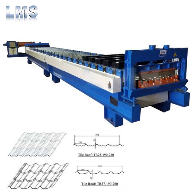 LMS Step Tile Roof Roll Forming Machine - Image 2