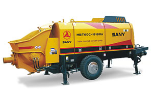 Trailer Mounted Concrete Pump