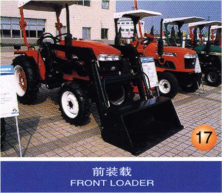 Heavy-Duty Front Loader Tractor