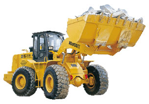 Heavy-Duty Construction Vehicle for Earthmoving
