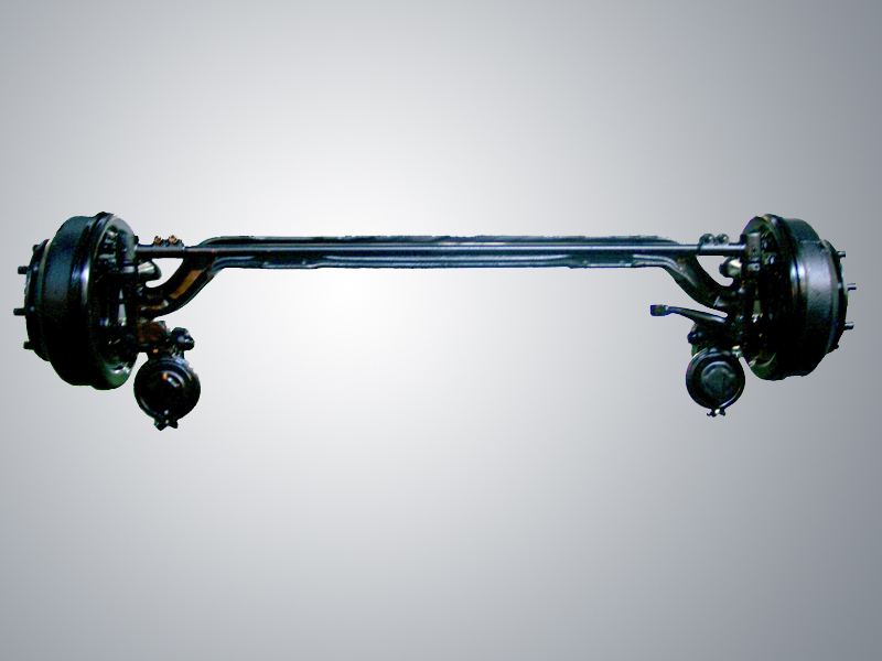Heavy-Duty Axle Assembly for Construction Vehicles