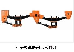 Construction Machinery Tandem Axle Suspension