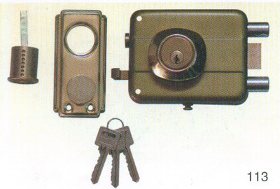 High-Security Mortise Lock Set
