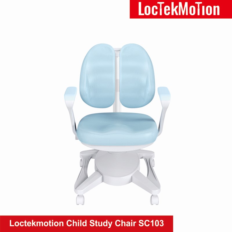 Ergonomic Children's Study Chair with Adjustable Height