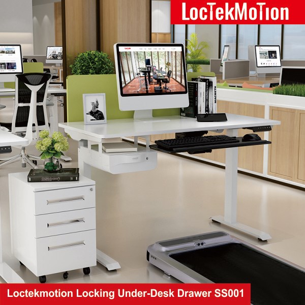 Loctekmotion Locking Under-Desk Drawer SS001 - Image 2