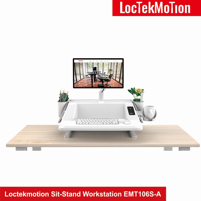 Electric Sit-Stand Adjustable Height Workstation