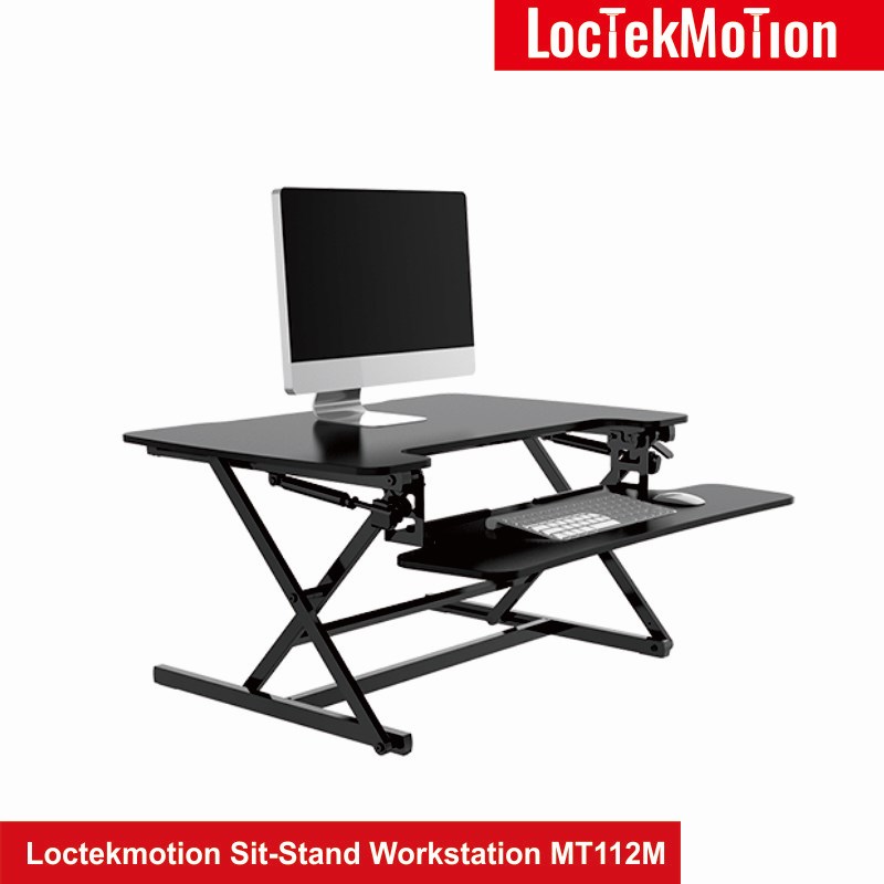 Loctekmotion Sit-Stand Workstation EMT112M - Image 2