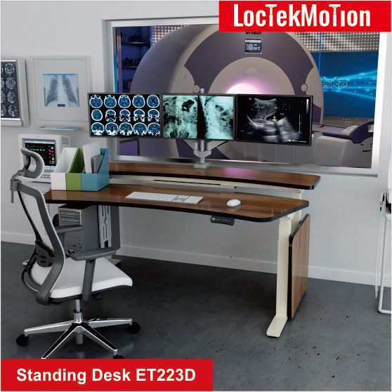 Loctekmotion Standing Desk Frame ET223D(IB) - Image 3