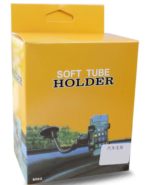 Close up of the phone holder arm and suction cup mechanism